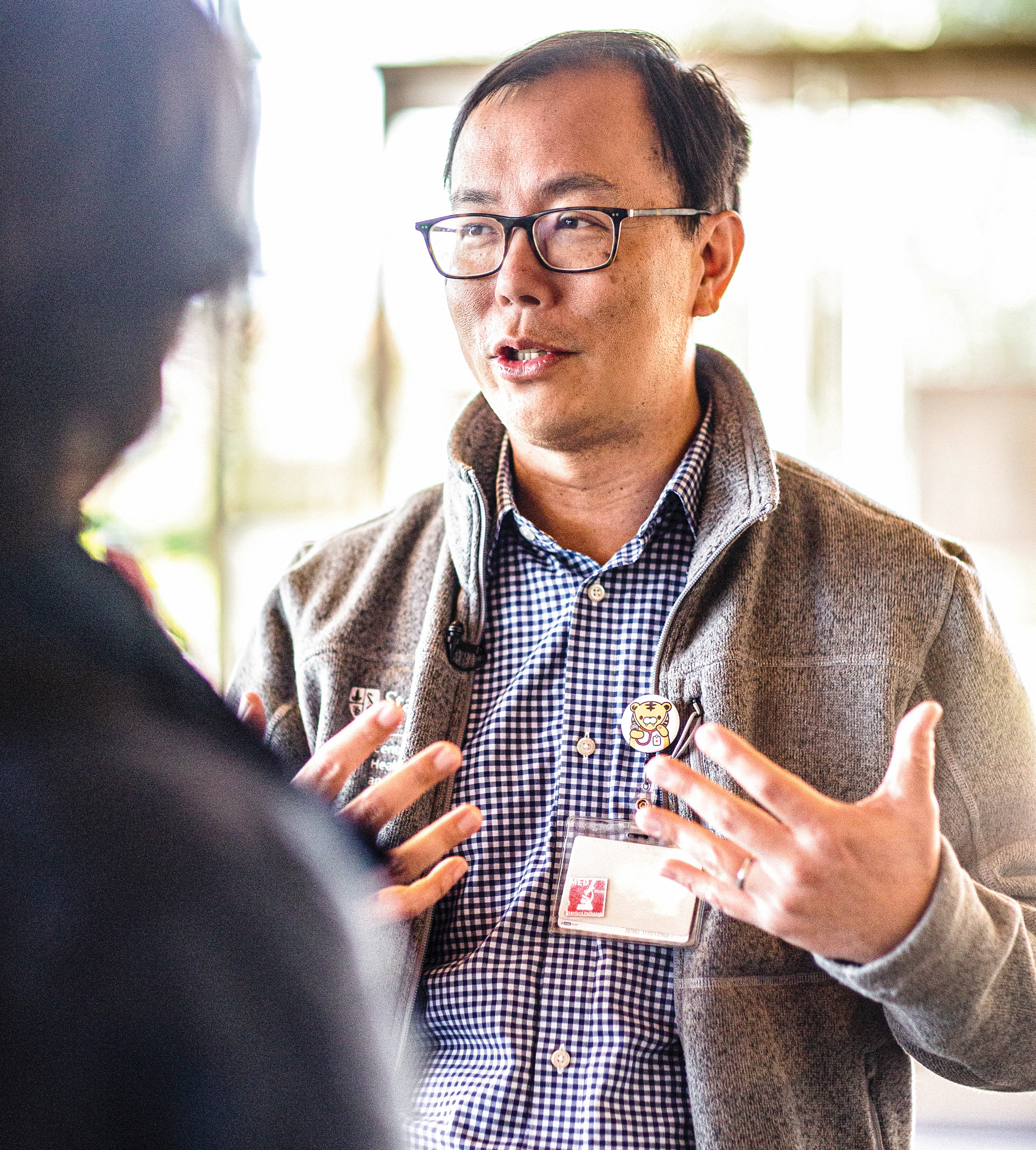 Bryant Lin speaking 